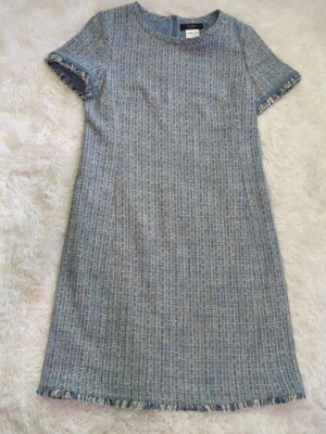 Weekend Max Mara Womens Blue Cotton Blend Round Neck Tweed A-Line Dress Size 10 | eBay Weekend Max Mara Womens Blue Cotton Blend Round Neck Tweed A-Line Dress Size 10 | eBay