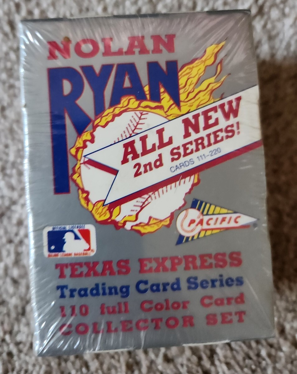【名入れ無料】 Nolan Ryan Texas Express Trading Cards 110 full color card ボックス