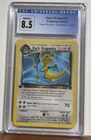 Dark Dragonite 1st Edition Team Rocket Non-Holo Rare 22/82 CGC 8.5 Pokémon
