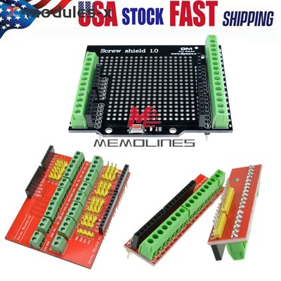 Proto/Screw Shield/ShieldV2/V3 Expansion Board Compatible For Arduino UNO R3 USA