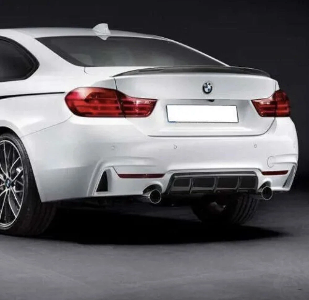 Original BMW 4er F32 M Performance Carbon Heckspoiler Spoiler 