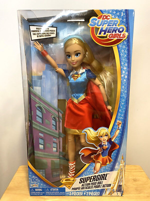 Jakks DC Comics Super hero Girls Supergirl 18'' Large Action Pose tall Doll