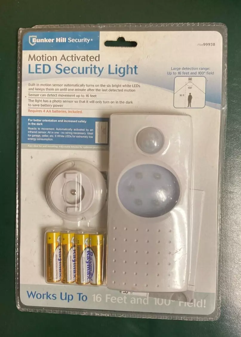 Bunker Hill Motion Activated LED Security Light Up to 16 Feet