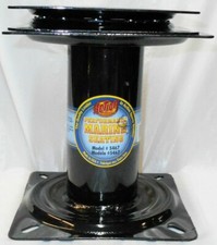 MARINE 8" FIXED HEIGHT PEDESTAL POST W/ 360 SWIVEL MADE IN USA BOAT SEAT 