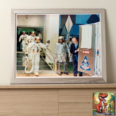 Apollo 8 Prime Crew: professionelles Foto 10''x8''