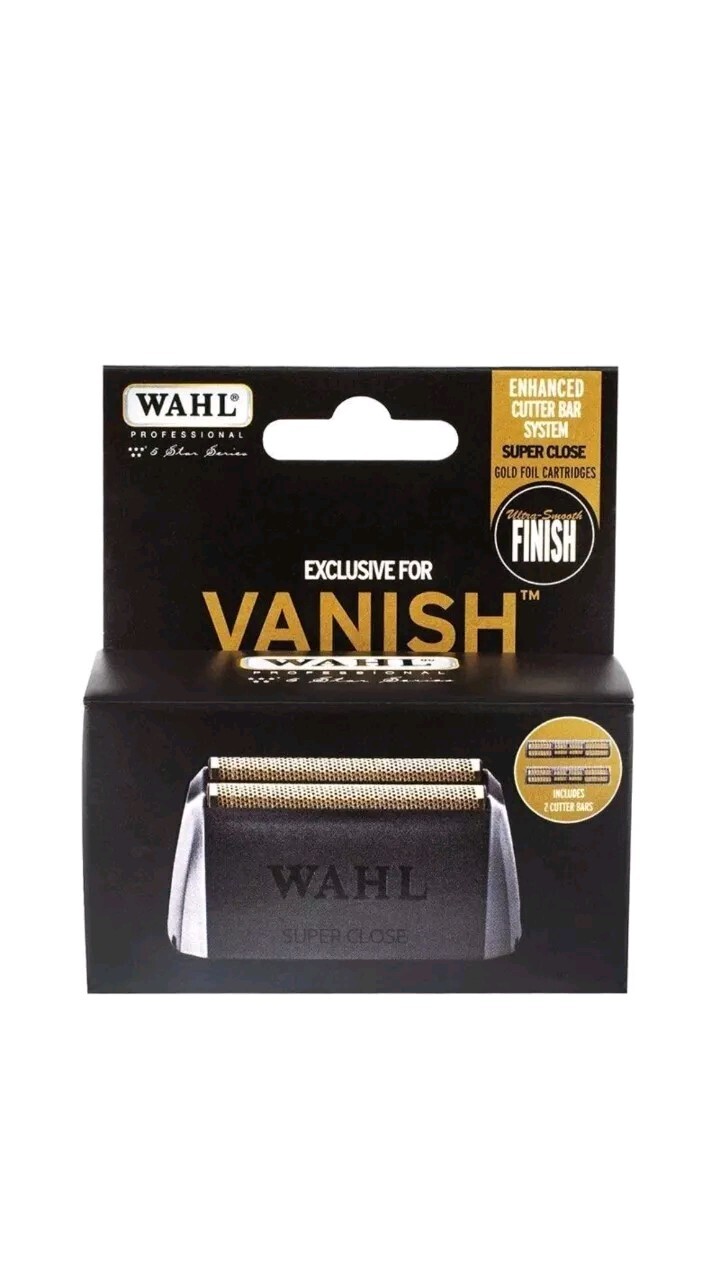 Wahl Vanish Shaver Spare Foil & Cutter - Enhanced Cutter Bar System - Superclose
