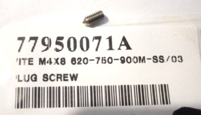 Ducati Screw M4X8 NOS 77950071A (L-8669) | eBay