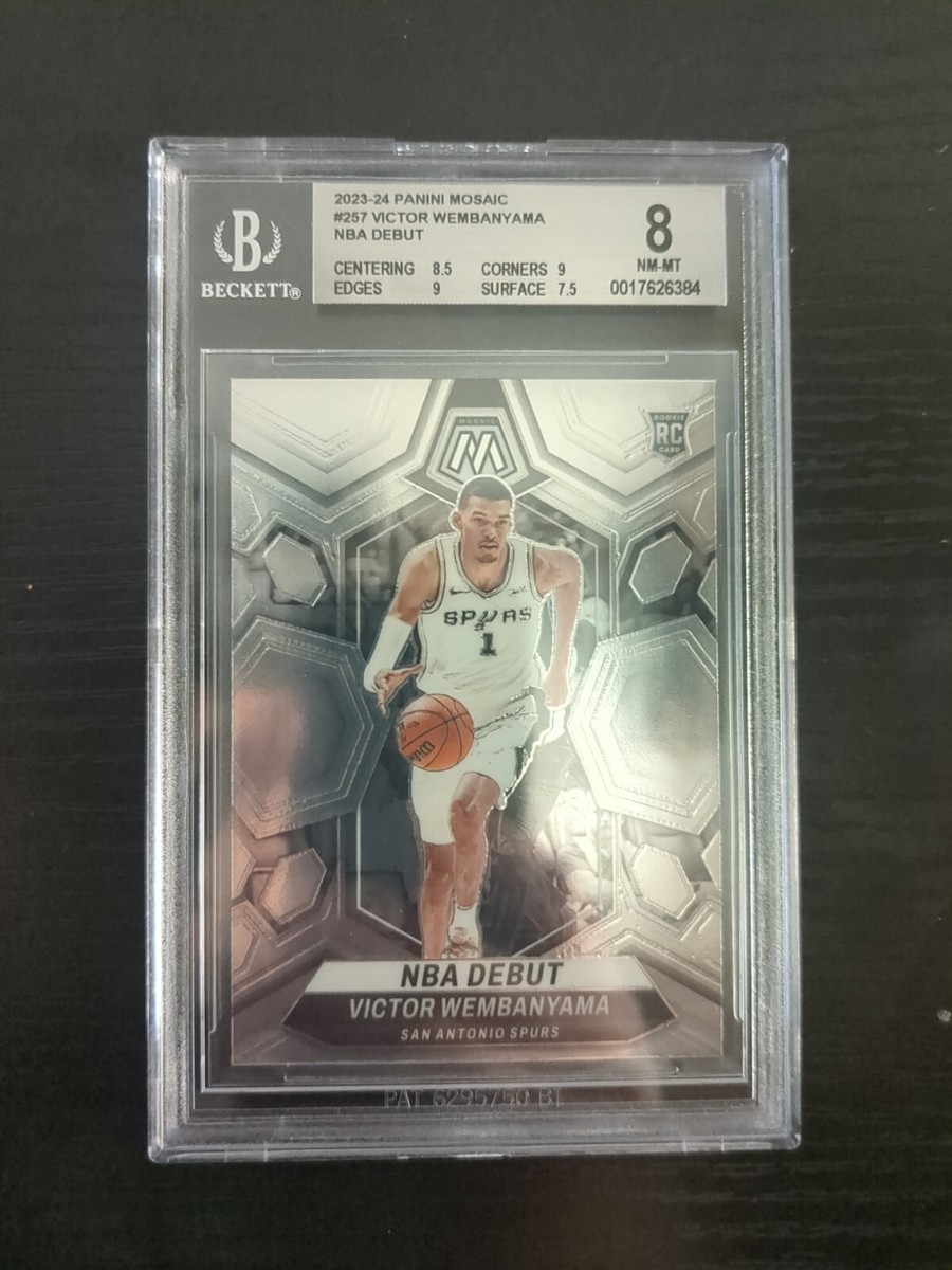 2023-24 Panini Mosaic - NBA Debut Victor Wembanyama #257 (RC) for