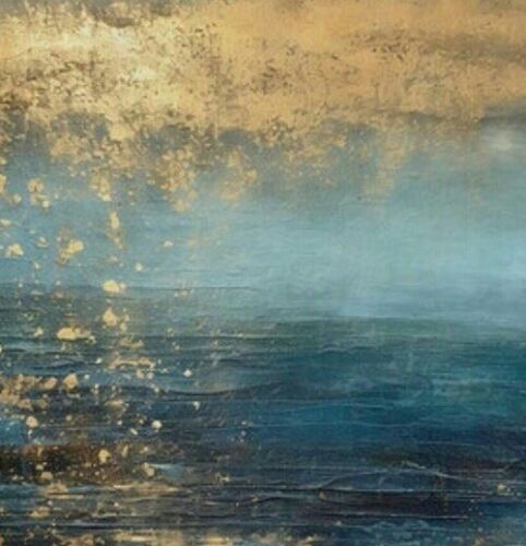 Abstraktes Gemälde Handgemalt Modern Leinwandbild Original - Bild 7 von 7