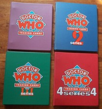 Doctor Who Cornerstone Series 1 - 4  Trading Card Collection in Official Binders