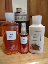 Bath & Body Works FIJI SUNSHINE GUAVA-TINI Mist Shower Gel, Lotion Set of 3 NEW!
