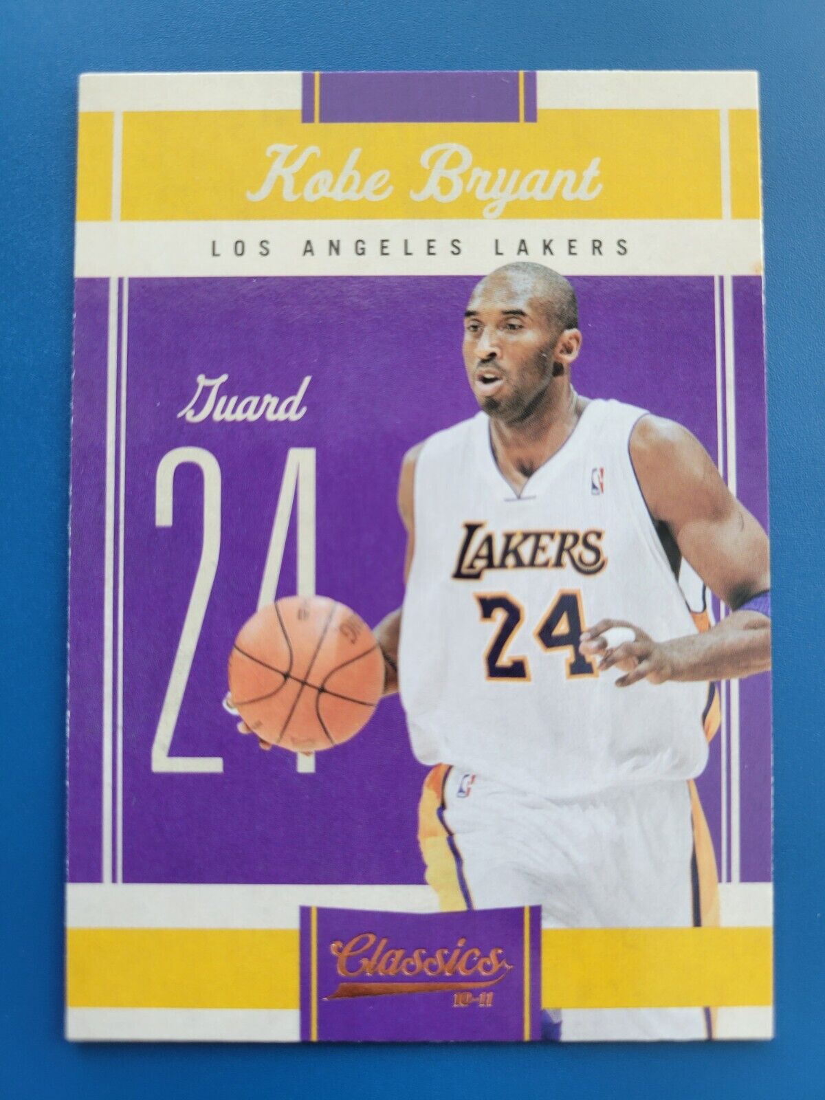 Panini America Kobe Bryant Los Angeles Lakers Autographed White