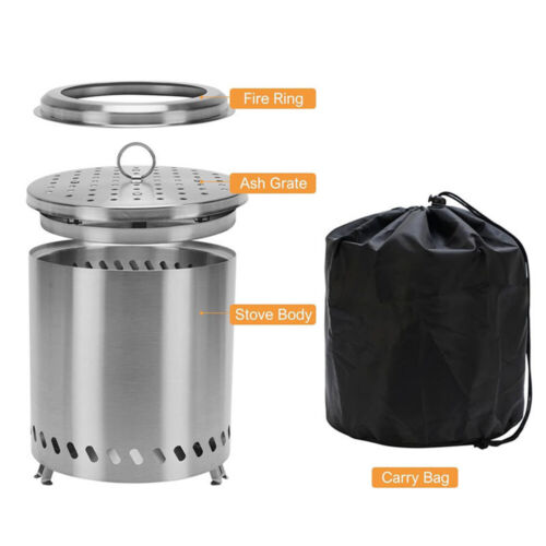 Smokeless Fire Pits for Outside Portable Fire Pit Small Firepit for Perfect P5D8 - Picture 2 of 12