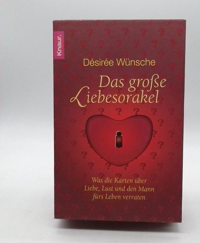 Das große Liebesorakel: Was die Karten über Liebe, Lust und den Mann fürs Le ...