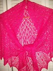 WOMEN'S SHAWL HAND KNIT COTTON/BAMBOO NEW    #55 — photo 3