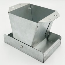 4" V-Shape Pan DIY Feeder Attachment Nozzle (Game, Poultry, Pheasant, Partridge)