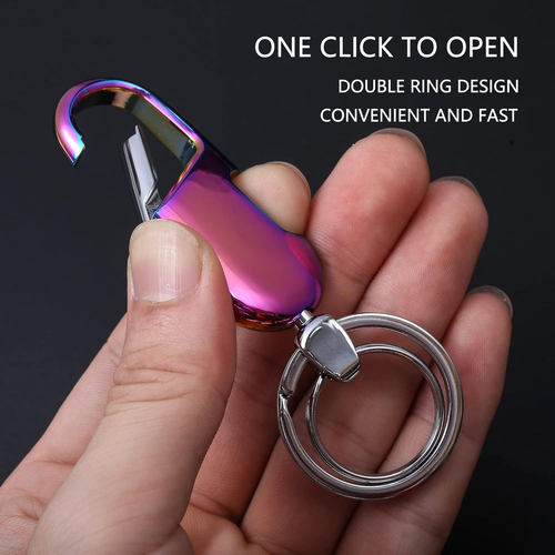 Car Keys Keychain, Heavy Duty Keychains,Car Key Fob Accessory for Men and Women, - Picture 3 of 7