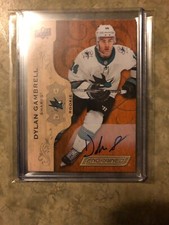 Dylan Gambrell 2018-19 Upper Deck Engrained Rookie Autograph RC