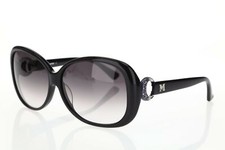 MISSONI 161716 Woman's MM50005 Black Gradient Gray Oversized Sunglasses 60mm