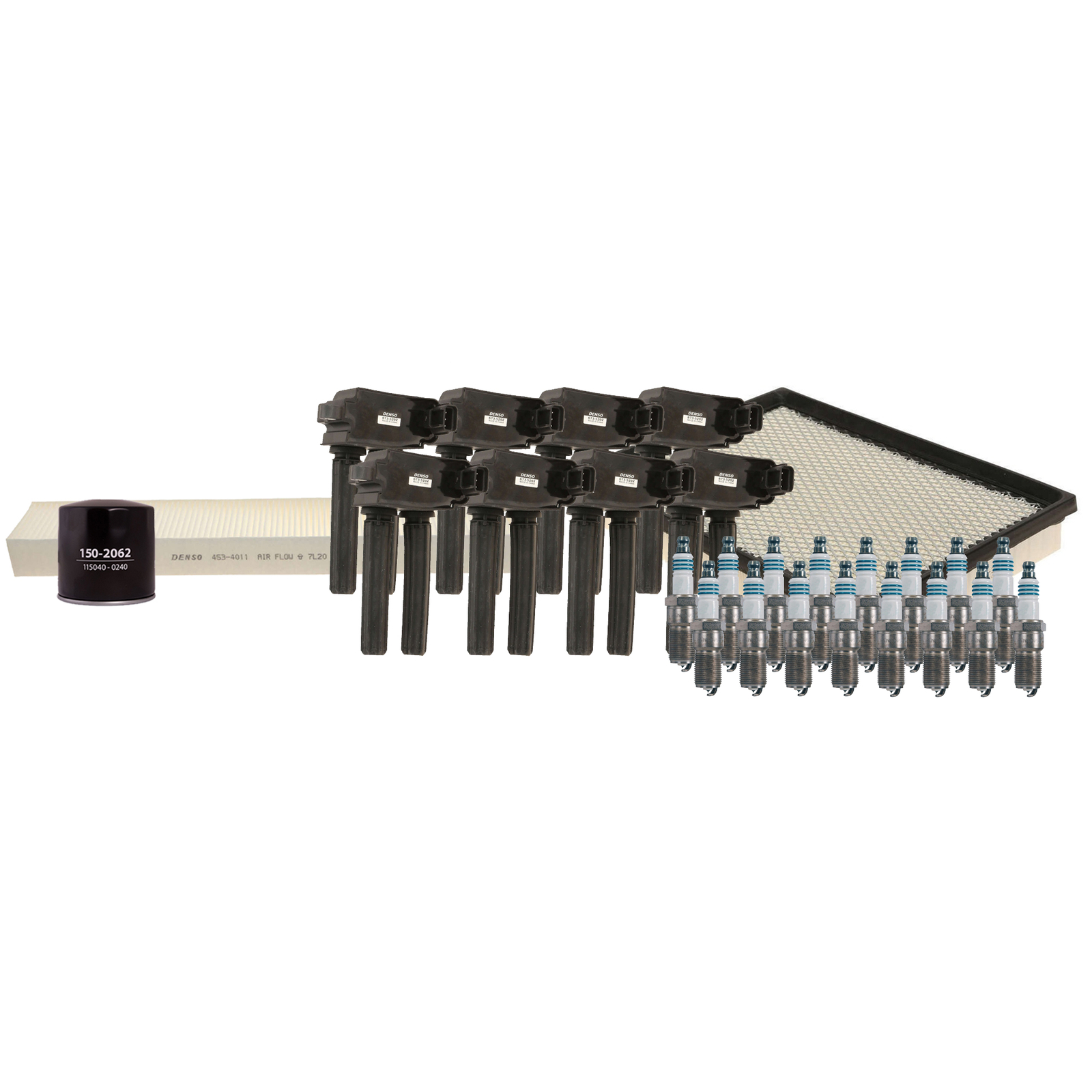 Denso Ignition Tune Up 16 IridiumPower Spark Plugs Kit For Grand Cherokee 6.1 V8