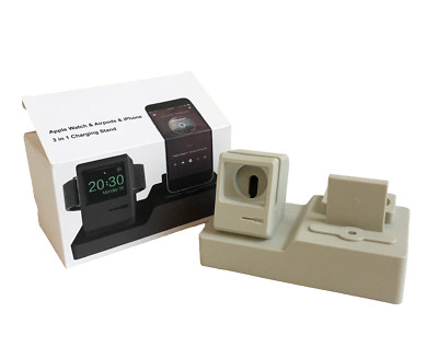 Silicone 3 in 1 Charging Dock For ( Apple Watch ,Apple iPhone &Air-pod ) E2-53