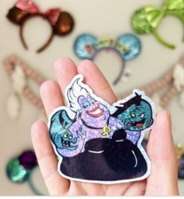 Ursula Little Mermaid Villain Glitter Holographic Sticker