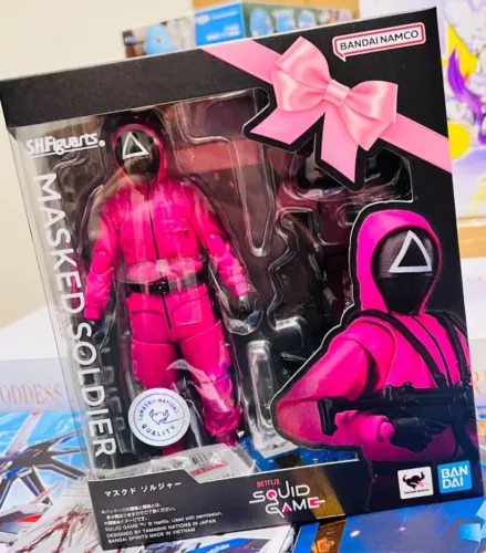 Squid Game Masked Soldier Bandai Spirits S.H.Figuarts Actionfigur SHF Spielzeug Neu - Bild 2 von 10