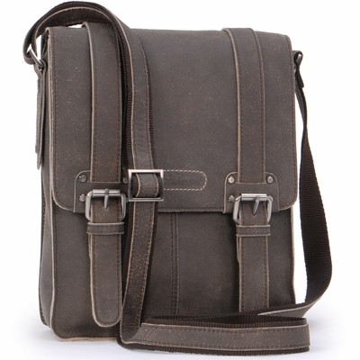 ASHWOOD - Vera Pelle - Borsa a tracolla A5 Midi/Borse Business/Messenger a  | eBay