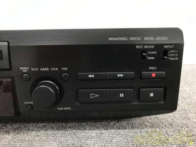 SONY MINI DISC DECK MDS-JE520 IN WORKING CONDITION FROM JAPAN | eBay