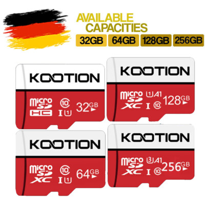 32GB 64GB 128GB 256GB Micro SD Karte Speicherkarte TF Karte für Kamera & Handy