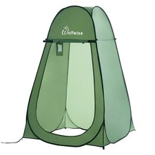 WolfWise Portable Pop Up Privacy Shower Tent Spacious Changing Room for Campi...