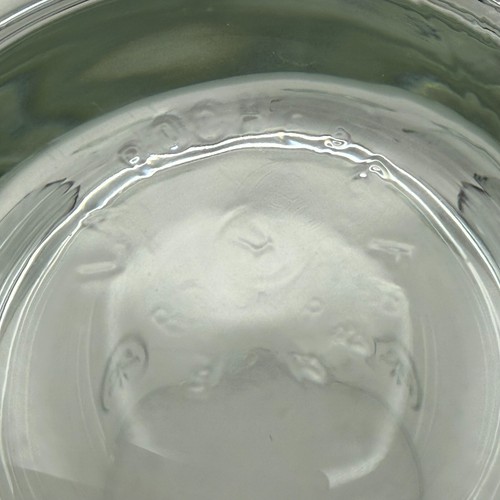 Set of 4 La Rochère Fleur-de-Lis Glass Tumblers 5.25" France Embossed Clear - Picture 4 of 4
