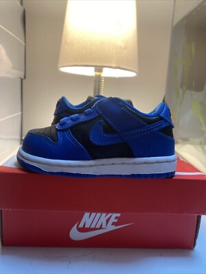 Nike Low dunk hyper cobalt size 6c VNDS 100% Authentic Trusted Seller