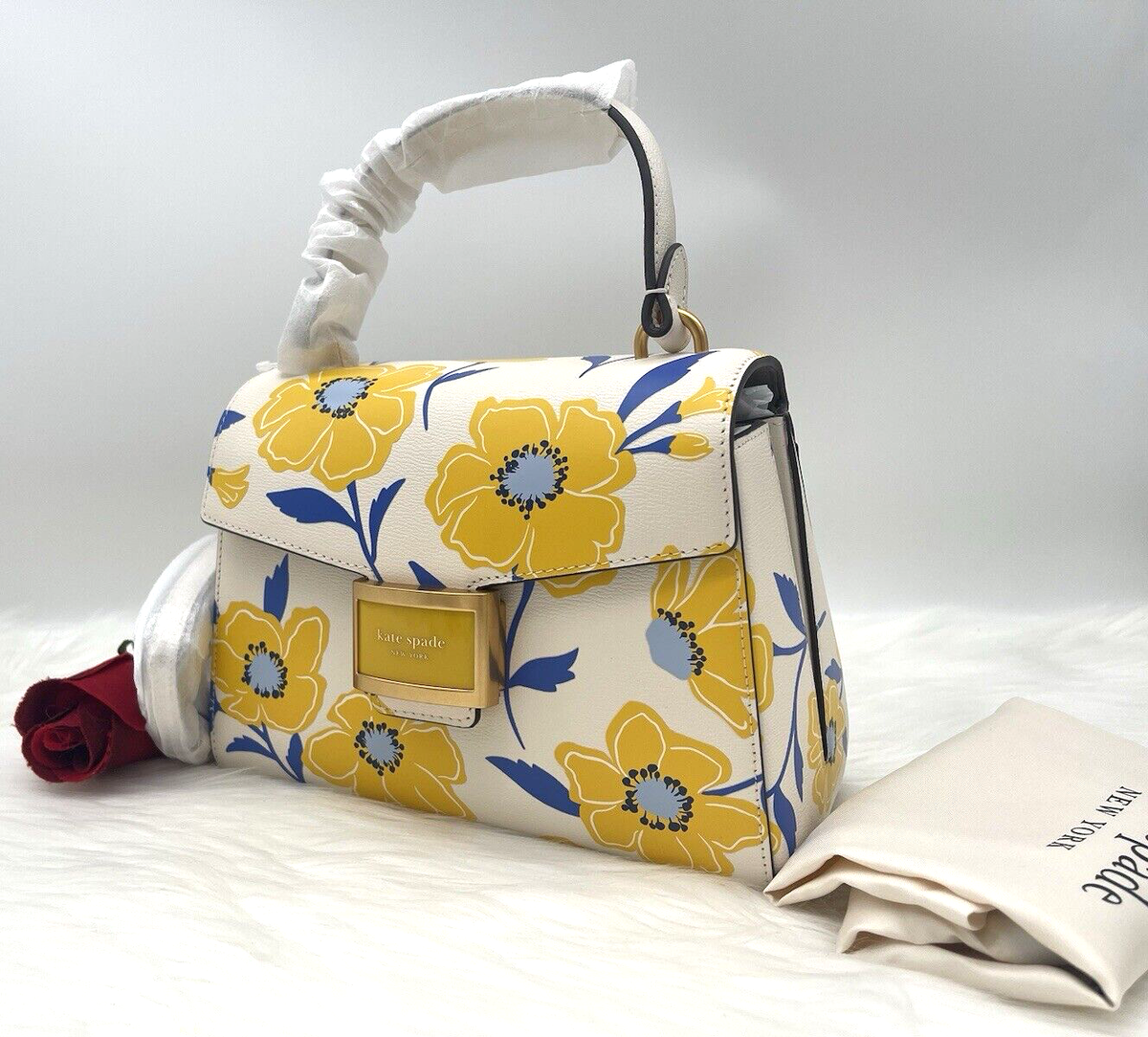 AUTH NWT Kate Spade New York Katy Sunshine Floral Top Handle AUTH NWT Kate Spade New York Katy Sunshine Floral Top Handle