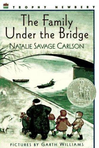 The Family Under the Bridge by Natalie Savage Carlson (Paperback) Newbery Honor - Picture 1 of 1