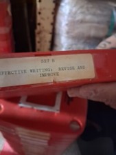 16mm educational film: EFFECTIVE WRITING: REVISE AND IMPROVE