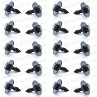 Viti Fissaggio Per BMW - Kit 20 Pezzi Per Parafango, Minigonne, Paraurti (AT0023312)