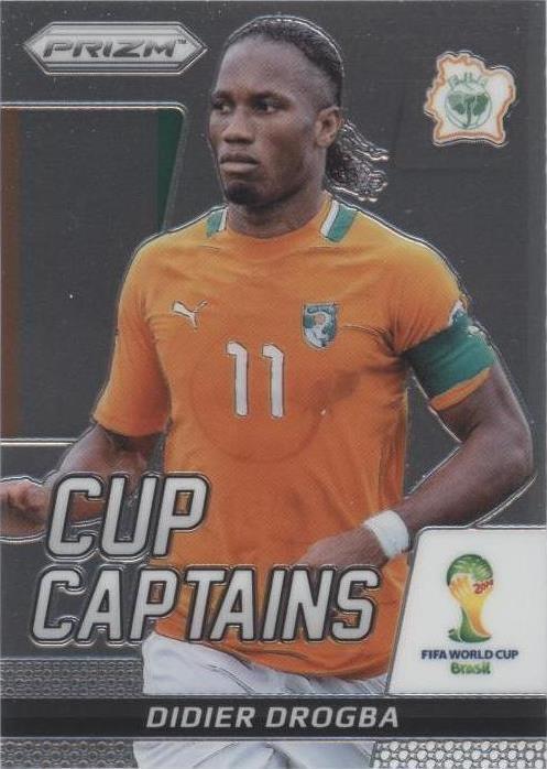 Panini Prizm World Cup Didier Drogba #7 Trading Card 2014 for sale
