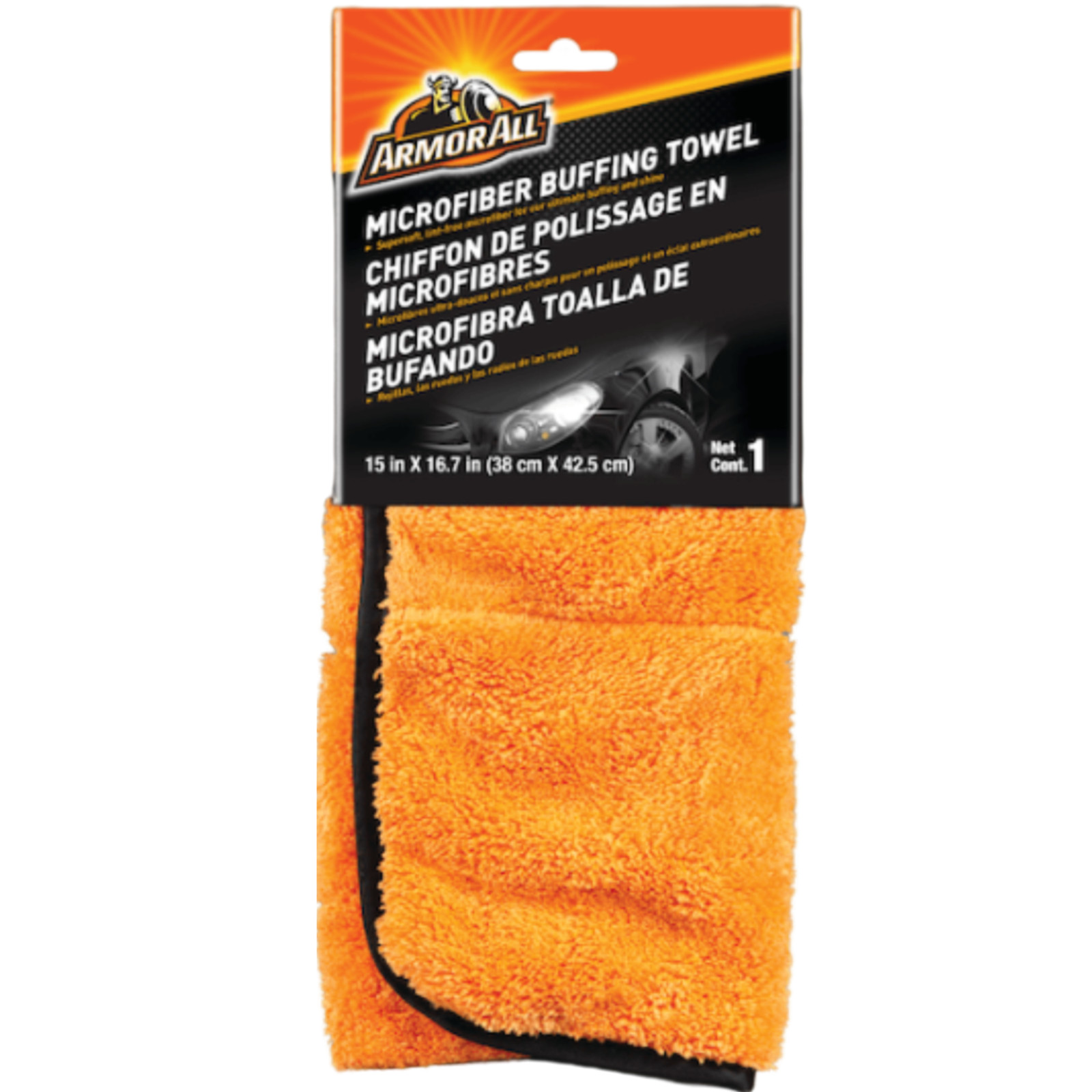 ArmorAll Car Microfiber Cloth Drying Buffing Absorbent Towel Clean Streak-free