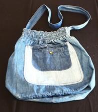 VINTAGE RETRO JUZ JUST JEANS TOTE HANDBAG c.1970s