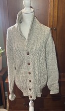 Vintage American Eagle LTD Classic Wool Cardigan Button Down Made In USA