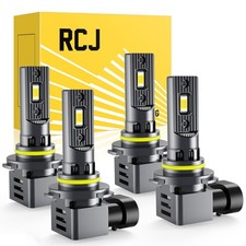9005 9006 LED Combo RCJ 60000LM Cool White 4 Pack
