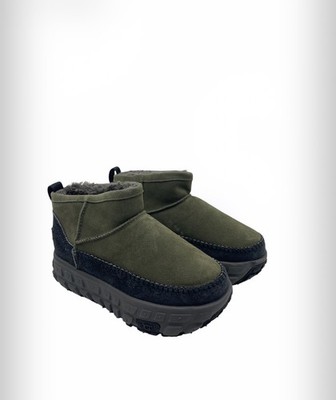UGG Venture Daze Ultra Mini olivgrüne Stiefel Unisex Gr. EU 40,5