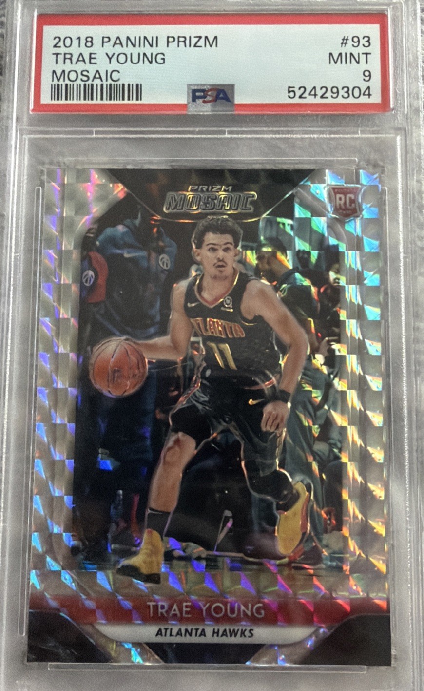 2018-19 Panini Prizm Mosaic - Trae Young #93 (RC)