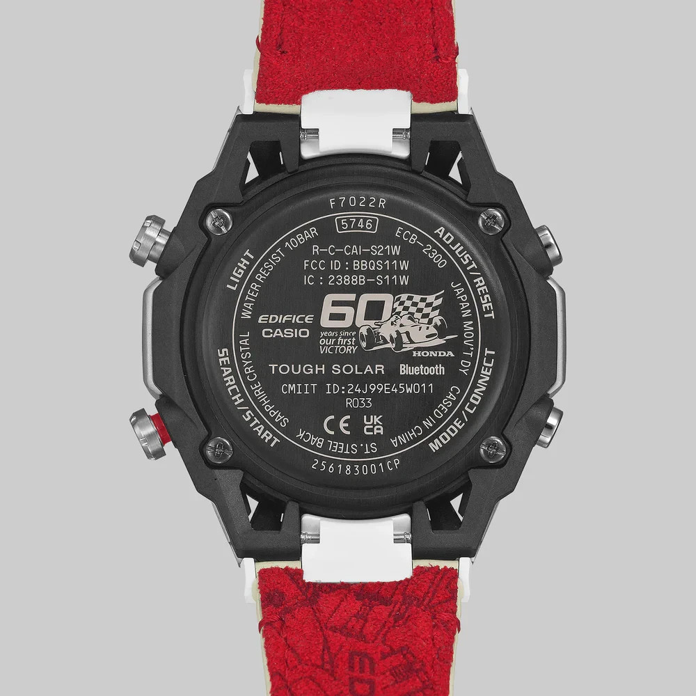 Casio Edifice × Honda ECB-2300HR-1A F1 60th Anniversary Limited Watch Japan image 4