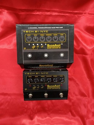 Tech 21 NYC SansAmp Programmable Bass Driver JP | eBay