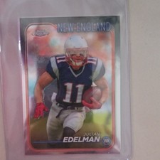Topps 2024 Chrome Julian Edelman #134 New England Patriots NFL Football Card