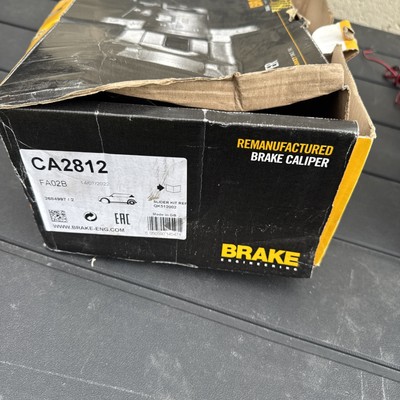 BRAKE CALIPER REAR LEFT FITS IVECO DAILY MK4  BRAKE ENGINEERING CA2812