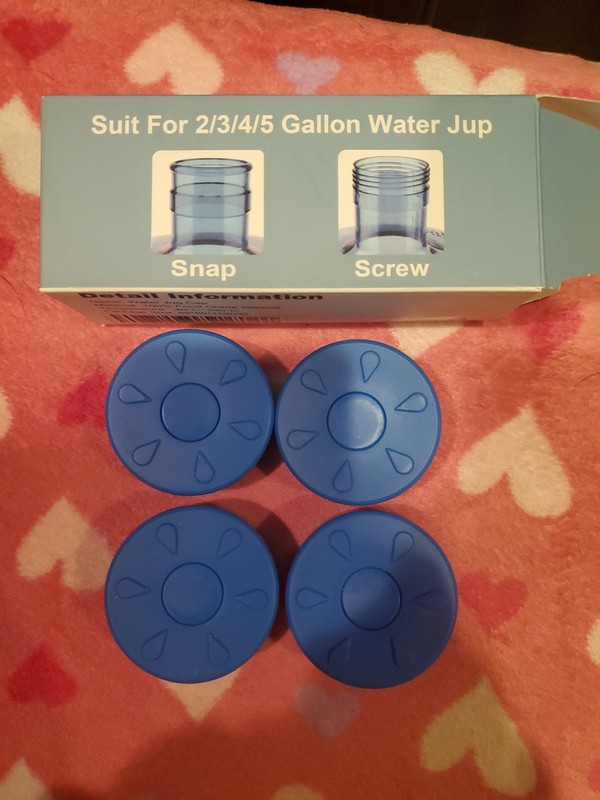 Reusable Water Jup Cap 4 Pack