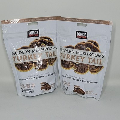 Force Factor 2pk Modern Mushroom Turkey Tail S'mores,300 mg 30ct  Exp 7/2026
